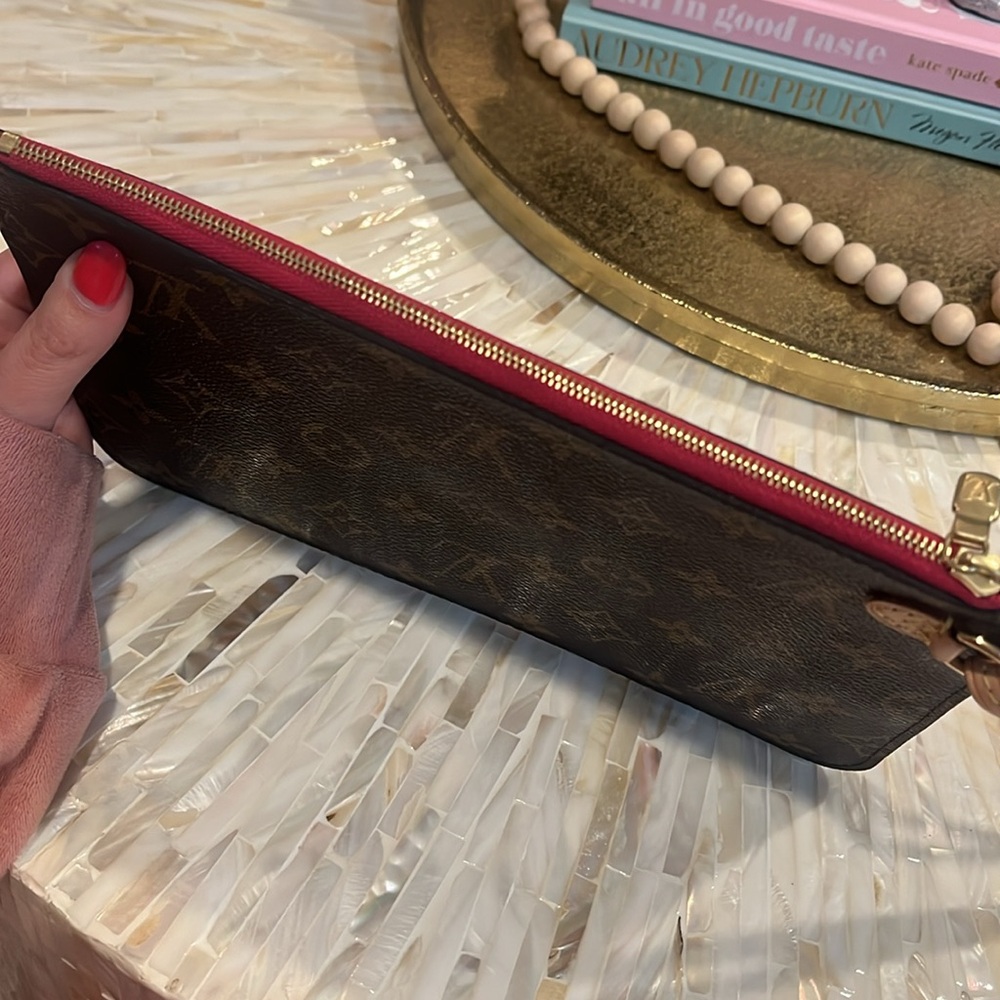 Louis Vuitton Neverfull MM Pochette Pivoine - Picture 5 of 7